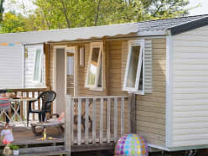 Mobil home pour 4 personnes, avec bassin pour enfant, animaux acceptés à Sanguinet - 2