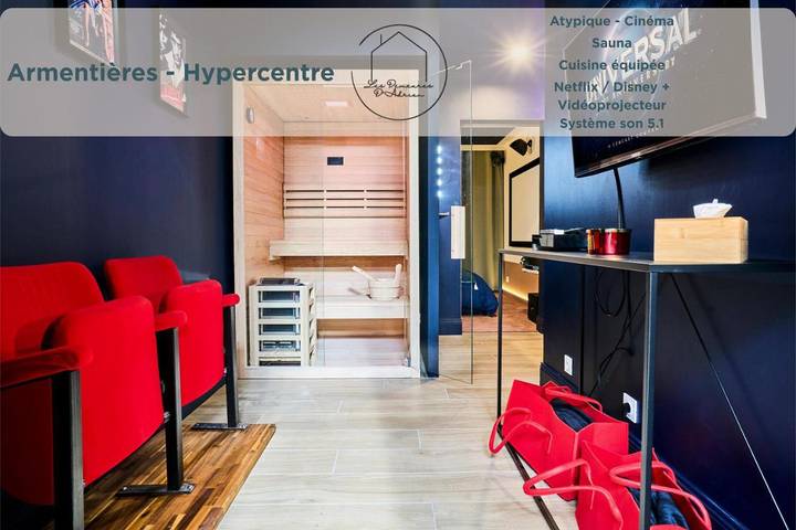 Appartement de vacances pour 2 personnes, avec sauna