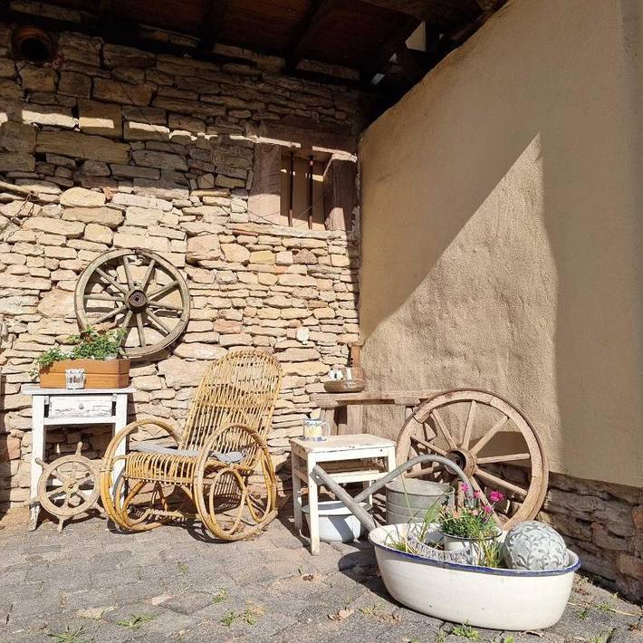 Ferienwohnung für 4 Personen, mit Terrasse und Garten in Allstedt - 3