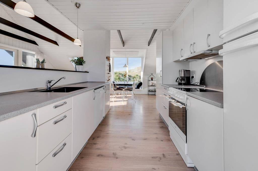 Strandnahes Ferienhaus mit Sauna in Klegod, 300 m zum Strand in Ringkøbing, Holmsland Klit
