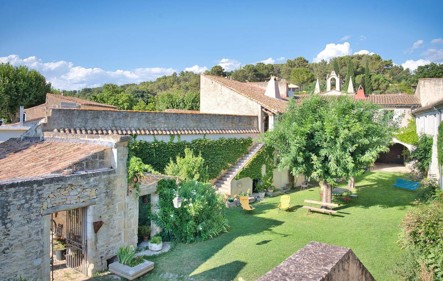 Boissières Apartamento con Piscina y Parking in Nages-et-Solorgues, Region de Nimes