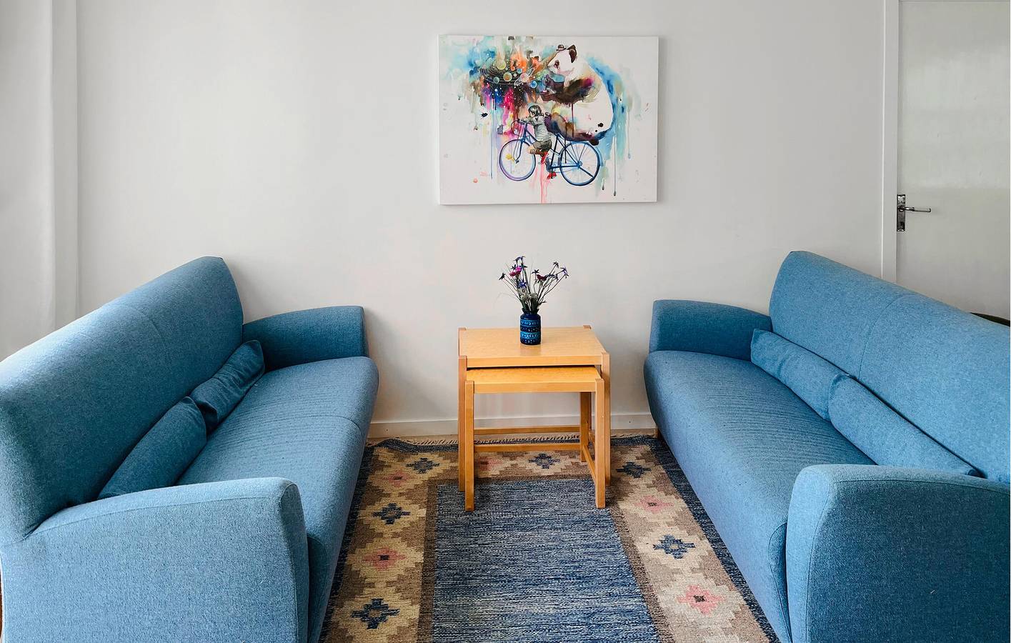 Maison de vacances pour 6 personnes avec terrasse in Bolmen