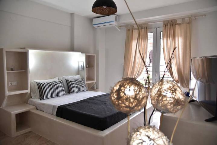 Ferienwohnung für 2 Personen, mit Balkon und Terrasse sowie Ausblick