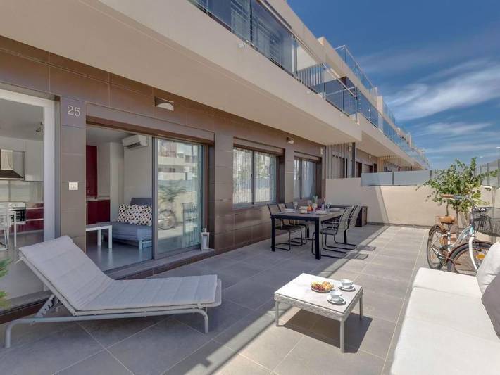 Appartement entier, Wohnung "Playa Elisa" mit Gemeinschaftspool in Torre de la Horadada, Pilar de la Horadada