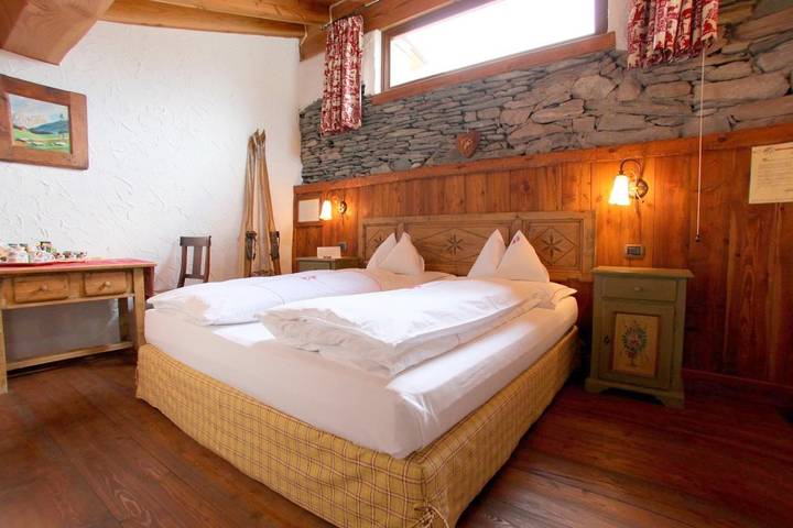 B&b per 2 persone, con Balcone e Terrazza nonché Panorama a Comune di Gressoney-Saint-Jean