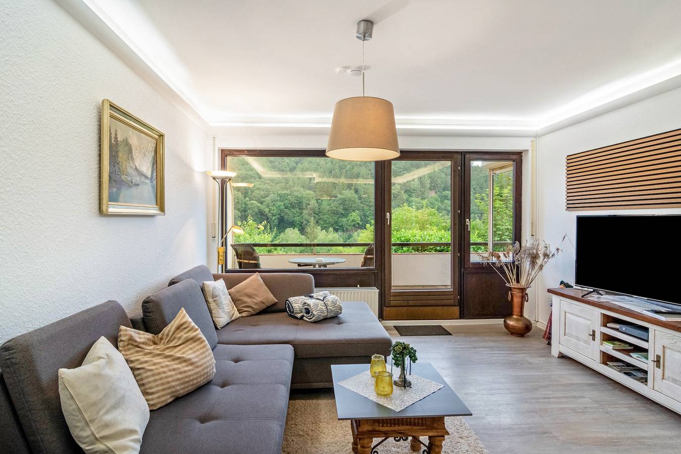 Ganze Wohnung, Ferienwohnung Schnucki Lautenthal mit Bergblick, Balkon und Wlan in Langelsheim, Harzvorland