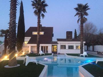 Casa De Vacaciones para 20 Personas en Villaluenga de la Sagra, Provincia de Toledo, Foto 1