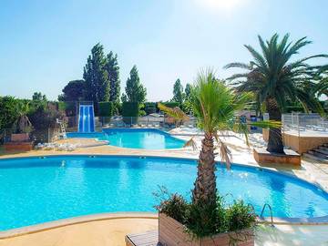 Camping pour 6 personnes, avec bassin pour enfant à Vic-la-Gardiole