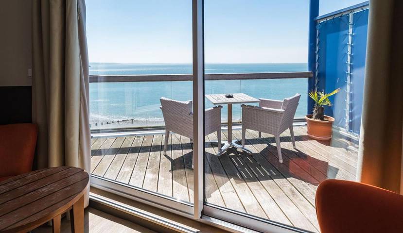 Hôtel pour 2 personnes, avec terrasse et vue à Sainte-Adresse - 2
