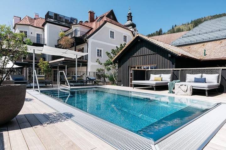 Hotel für 2 Personen, mit Sauna und Pool sowie Garten und Balkon in Lunz am See