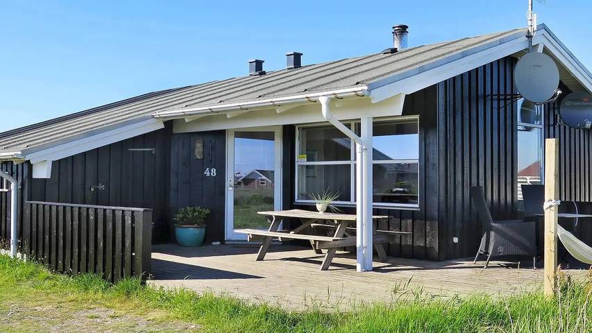 Ferienhaus mit Meerblick für 7 Personen, mit Terrasse und Whirlpool an der Westküste Dänemarks - 2