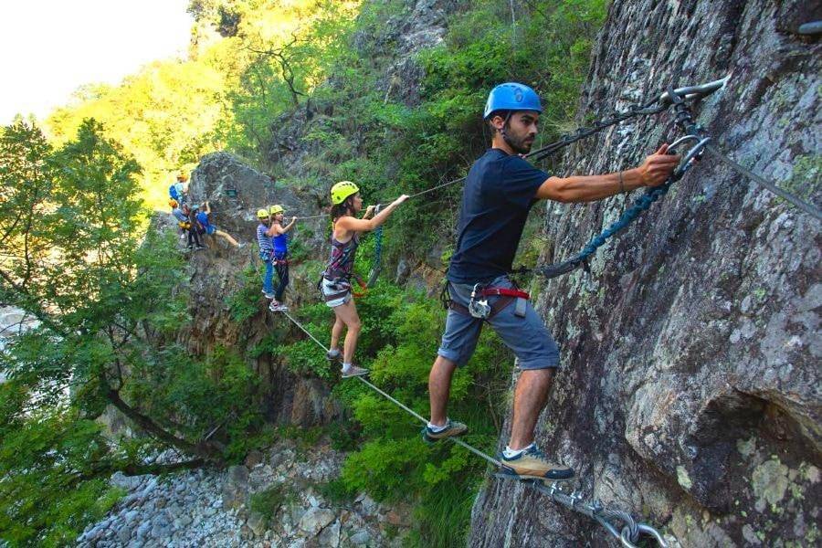 Camping Ushuaïa Villages Les Cruses in Ribes, Parc naturel régional des Monts d'Ardèche