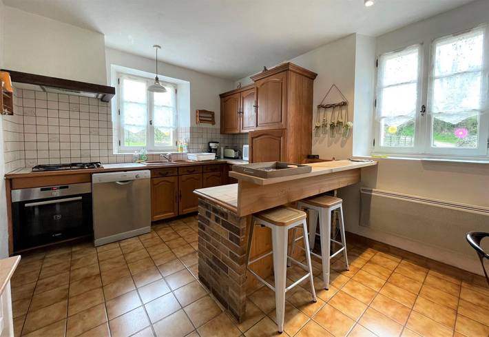 Gîte pour 6 personnes, avec jardin, animaux acceptés à Arette - 4