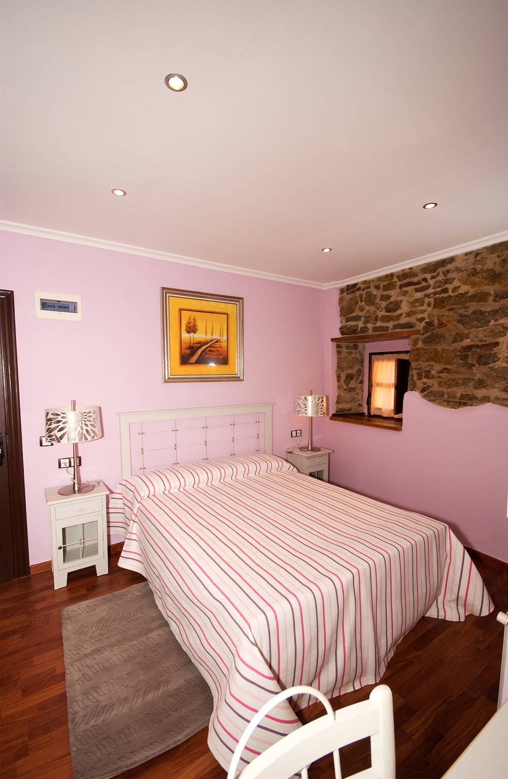Room for 2 people with yard in La Corrada, Soto del Barco