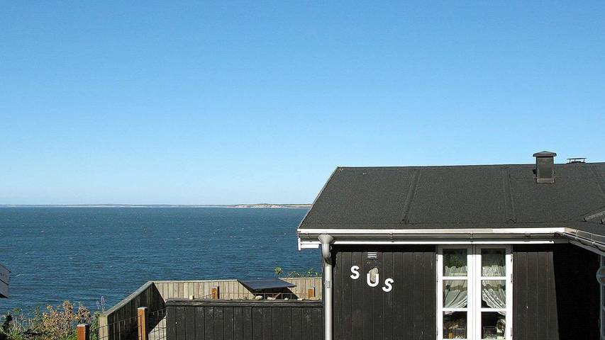 Ferieudlejning for 4 personer, med terrasse og udsigt i Toftum Bjerge