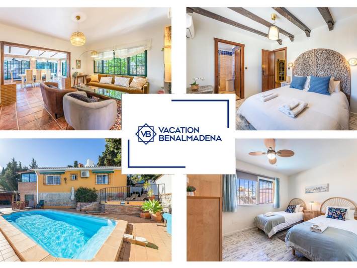Ferienhaus für 8 Personen, mit Pool und Garten, kinderfreundlich - 1