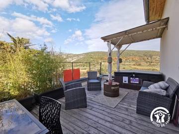 Gîte pour 6 personnes, avec jacuzzi et terrasse dans l' Hérault