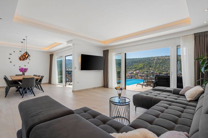 Villa für 10 Personen, mit Garten und Balkon sowie Pool in Marina - 4