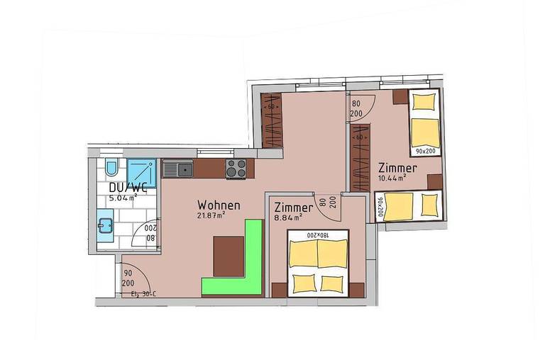 Ferienwohnung für 4 Personen, mit Haustier in Längenfeld - 4