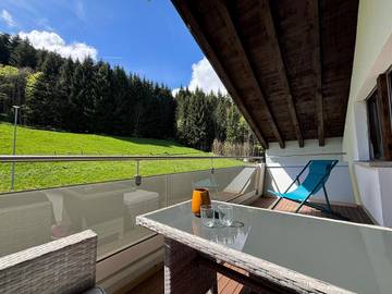 Gîte pour 3 personnes, avec balcon et vue à Vionnaz