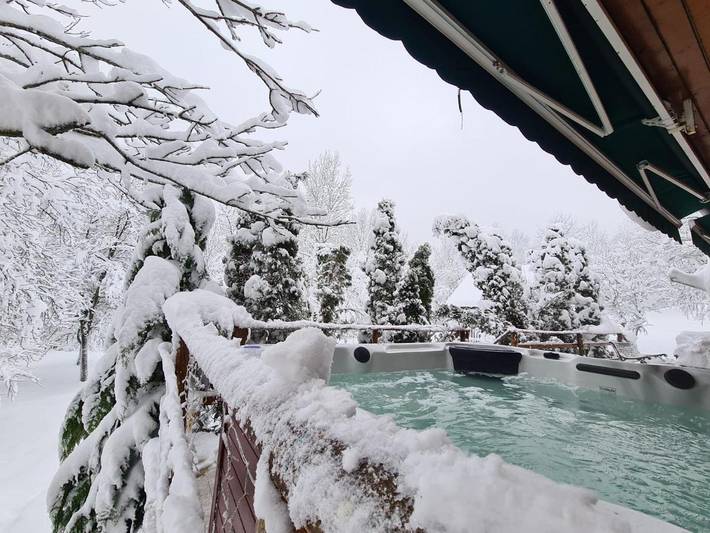 Ferienhaus für 10 Personen, mit Ausblick und Garten, mit Haustier - 1