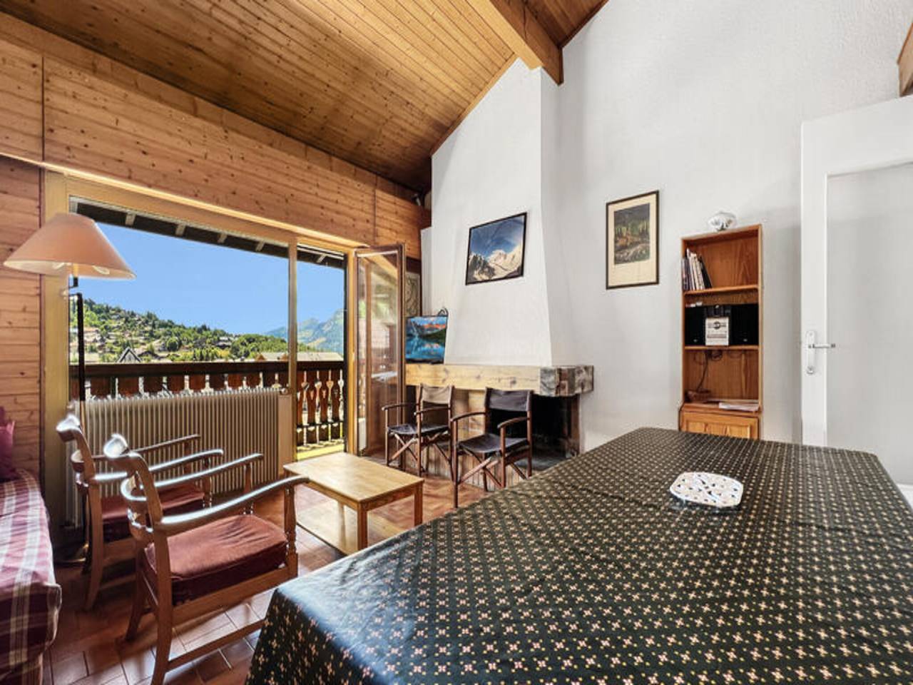 Ganze Wohnung, Apartment in Le Solaret in der Nähe der Skipisten in Les Carroz, Arâches-la-Frasse