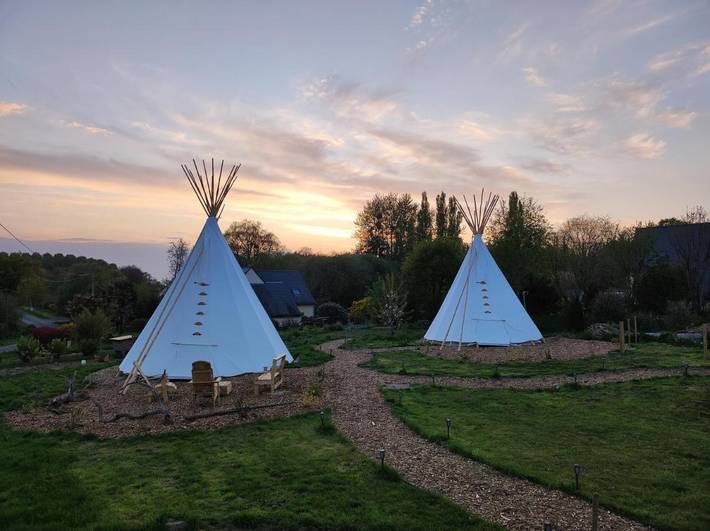 Gîte pour 4 personnes, avec jardin dans Le Merzer