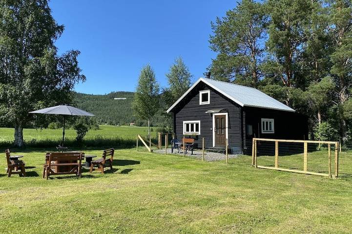 Blockhütte für 6 Personen, mit Garten - 1