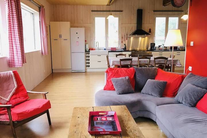 Maison de vacances pour 5 personnes, avec piscine et jardin