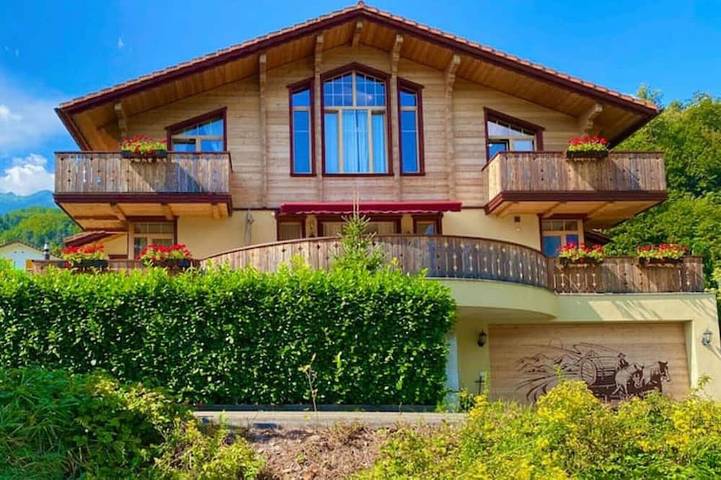 Chalet für 6 Personen, mit Sauna und Pool sowie Garten - 1