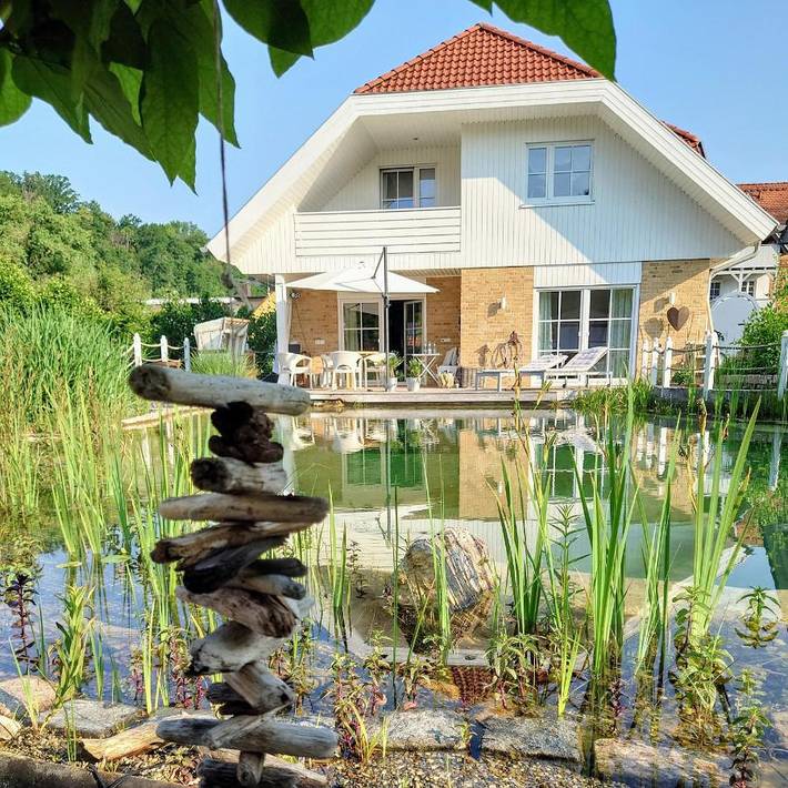 Ferienwohnung für 2 Personen, mit Terrasse und Ausblick in Remseck am Neckar