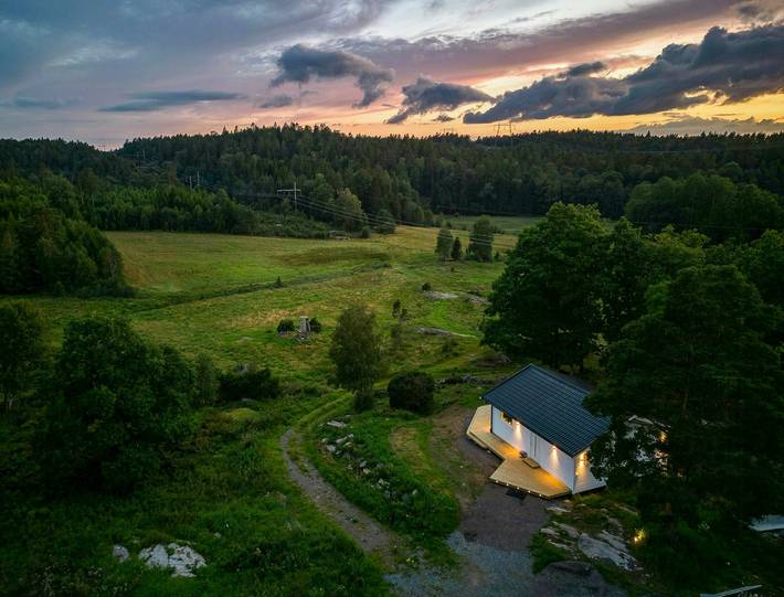Hus för 4 Personer, med Terass i Södra Sverige