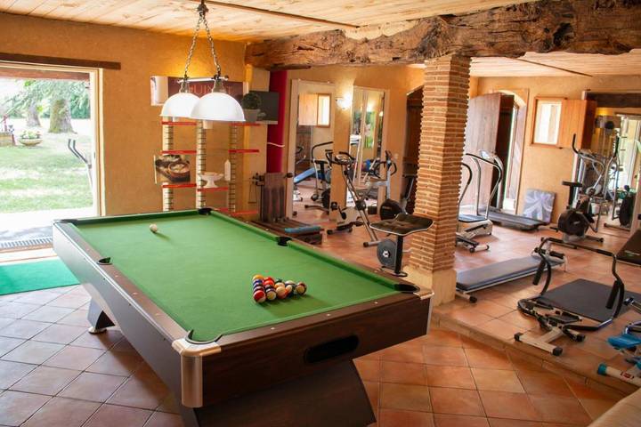 Location de vacances pour 12 personnes, avec Jacuzzi et Terrasse ainsi que Jardin et Piscine à Lamonzie-Saint-Martin - 4