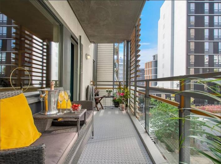 Lägenhet för 4 Personer, med utsikt och terass i Oslo