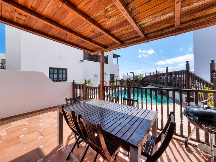 Casa rural para 6 personas, con jardín y piscina en Haría - 4