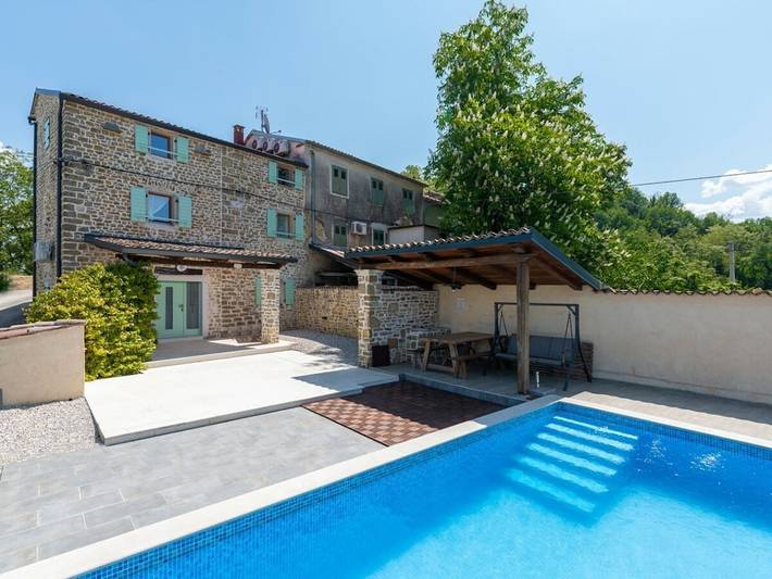 Ferienhaus für 7 Personen, mit Garten und Pool in Motovun