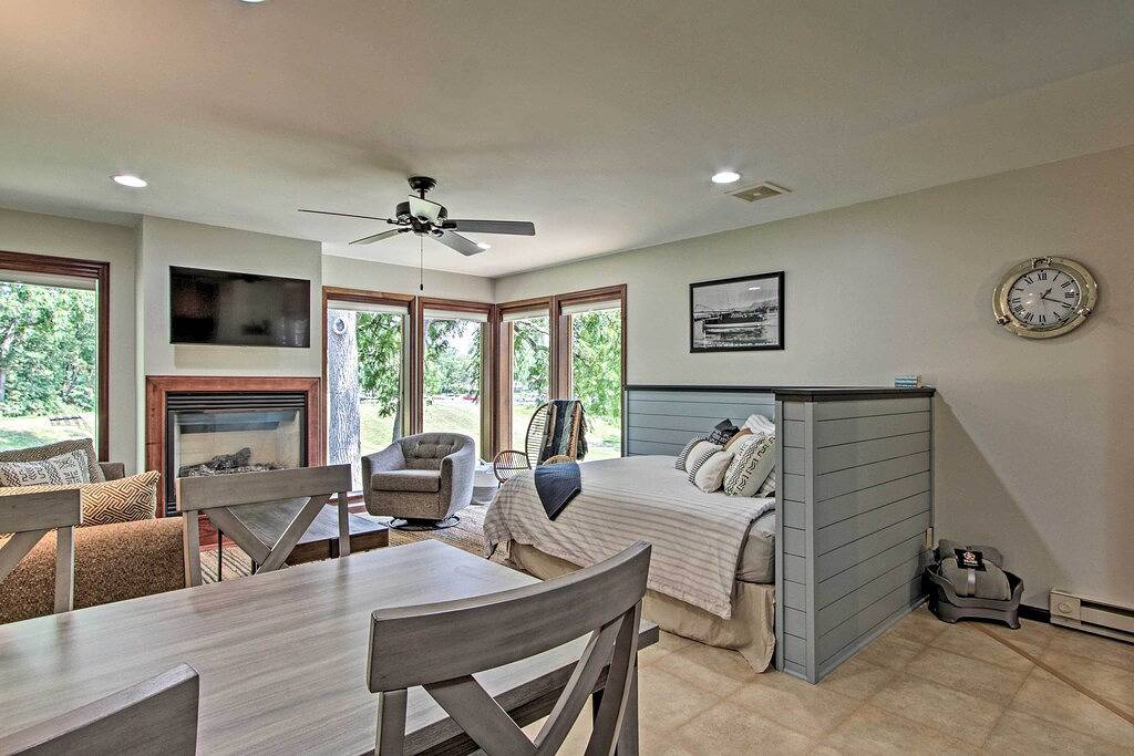Ganze Wohnung, Pet-Friendly Wabasha Studio: Boat, Ski & Explore! in Wabasha, Wabasha County
