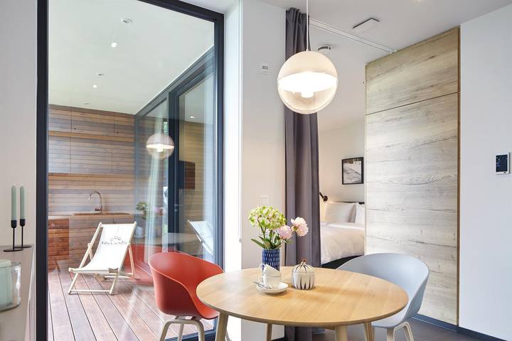 Hotel für 2 Personen, mit Balkon und Garten sowie Sauna, kinderfreundlich in Angeln Halbinsel - 4