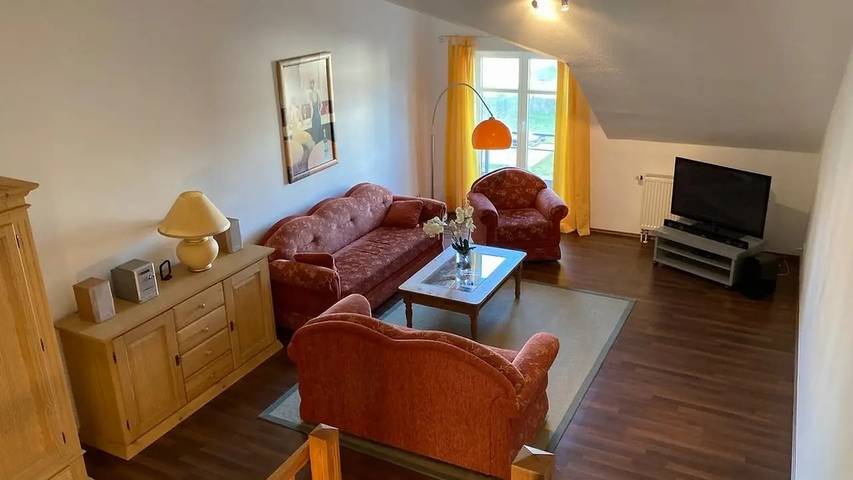 Ferienhaus für 6 Personen, mit Balkon