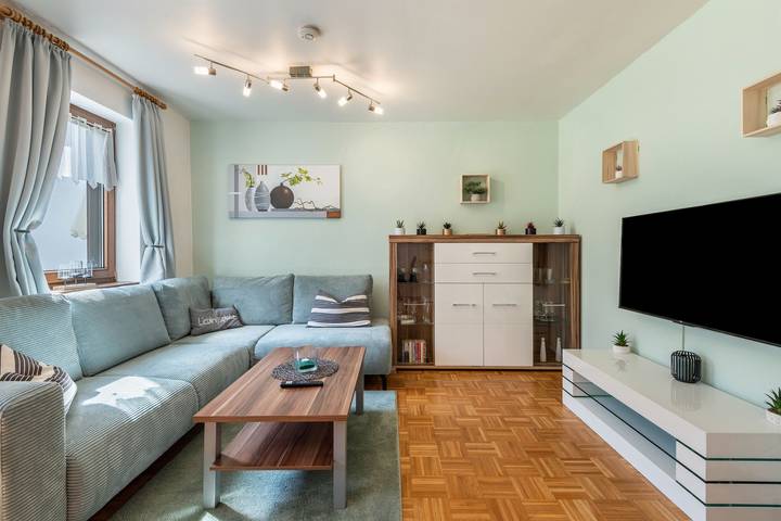 Ferienwohnung für 4 Personen, mit Garten und Kinderpool im Bayerischer Wald