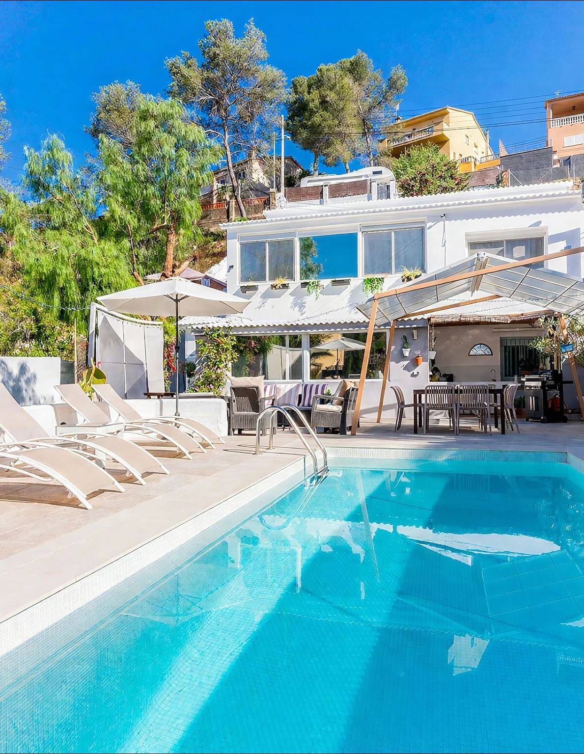 Villa pour 10 personnes avec piscine in Olivella, Garraf