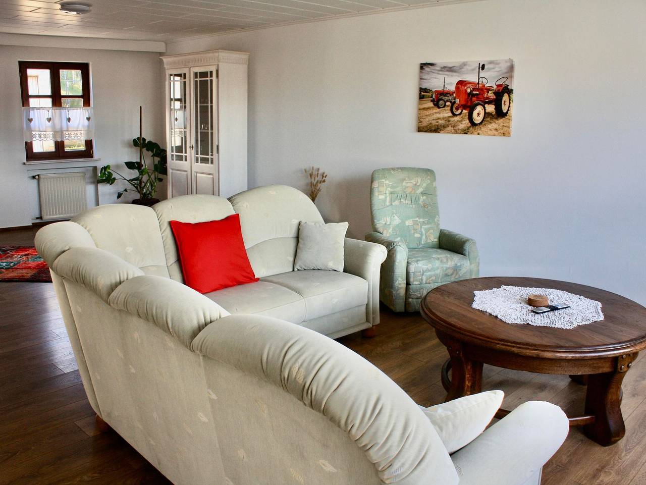 Ferienhaus zum roten Traktor - Ferienhaus, Dusche, Wc, 3 Schlafräume in Perl, Saar-Nahe-Bergland