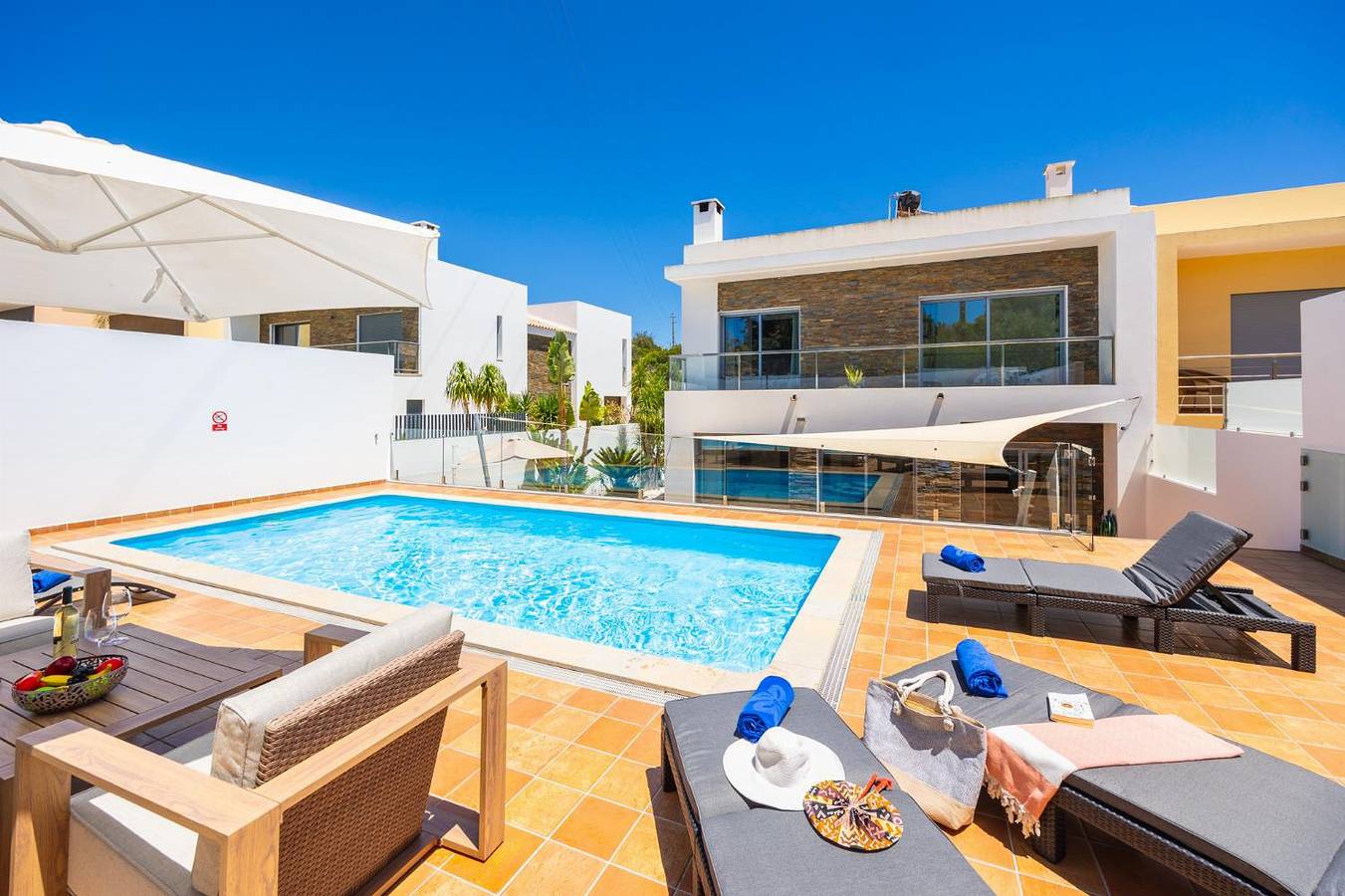 Villa für 8 Personen mit Garten in Estoi, Faro