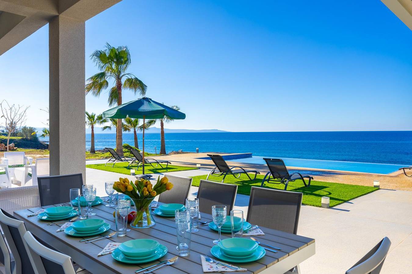 Villa für 10 Personen mit Terrasse in Südzypern