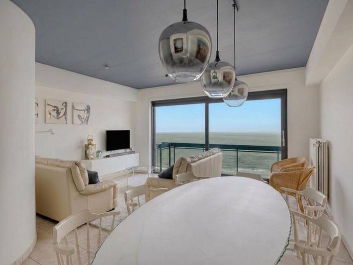 Appartement de vacances pour 6 personnes, avec Balcon sur la Côte belge