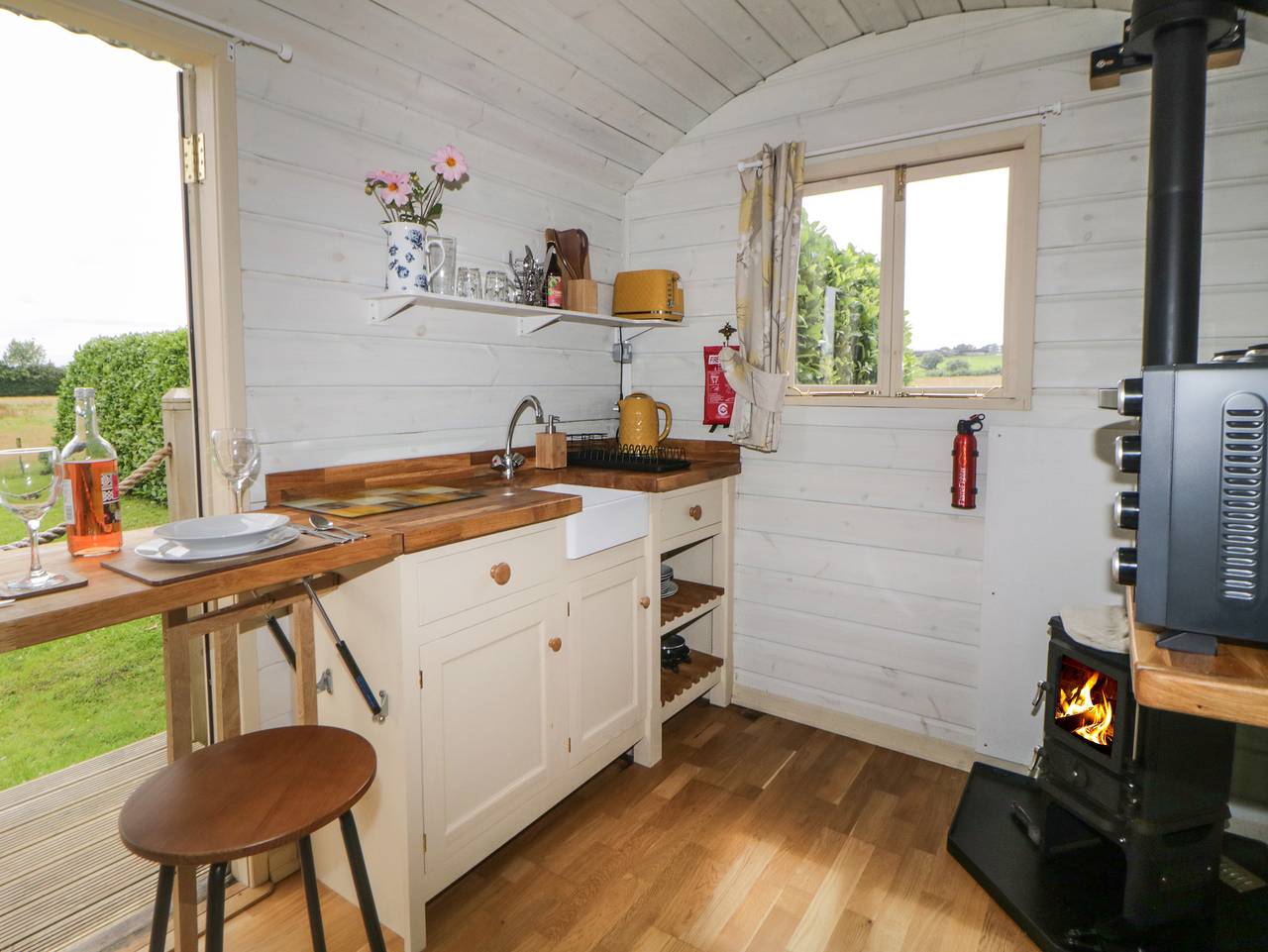 Flora's Hut in Cornwall