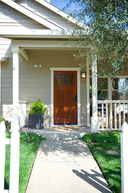 Vacation rental for 4 people, with yard and terrace in Napa Valley