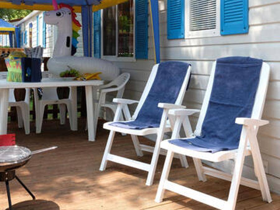 Camping Serenella - Mobilheim 5 personen - Happy Easy Tucano Lux in Bardolino, Gardasee-Berge