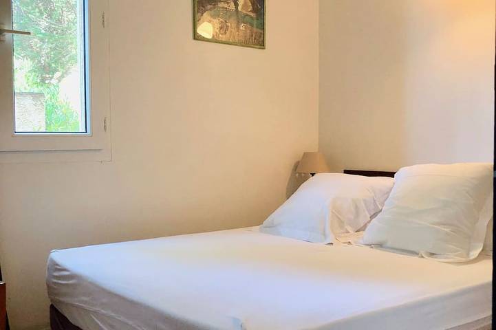 Apartamento entero, Apartamento B1 con vista al mar y montañas, Residencia Padovani Marina, planta baja in Calcatoggio, Golfe de Sagone