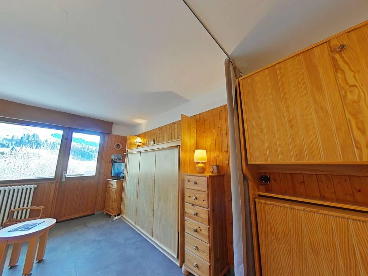 Ganzes Studio, Résidence les Roches Fleuries - Studio für 4 Personen (2D) in Chinaillon, Le Grand-Bornand